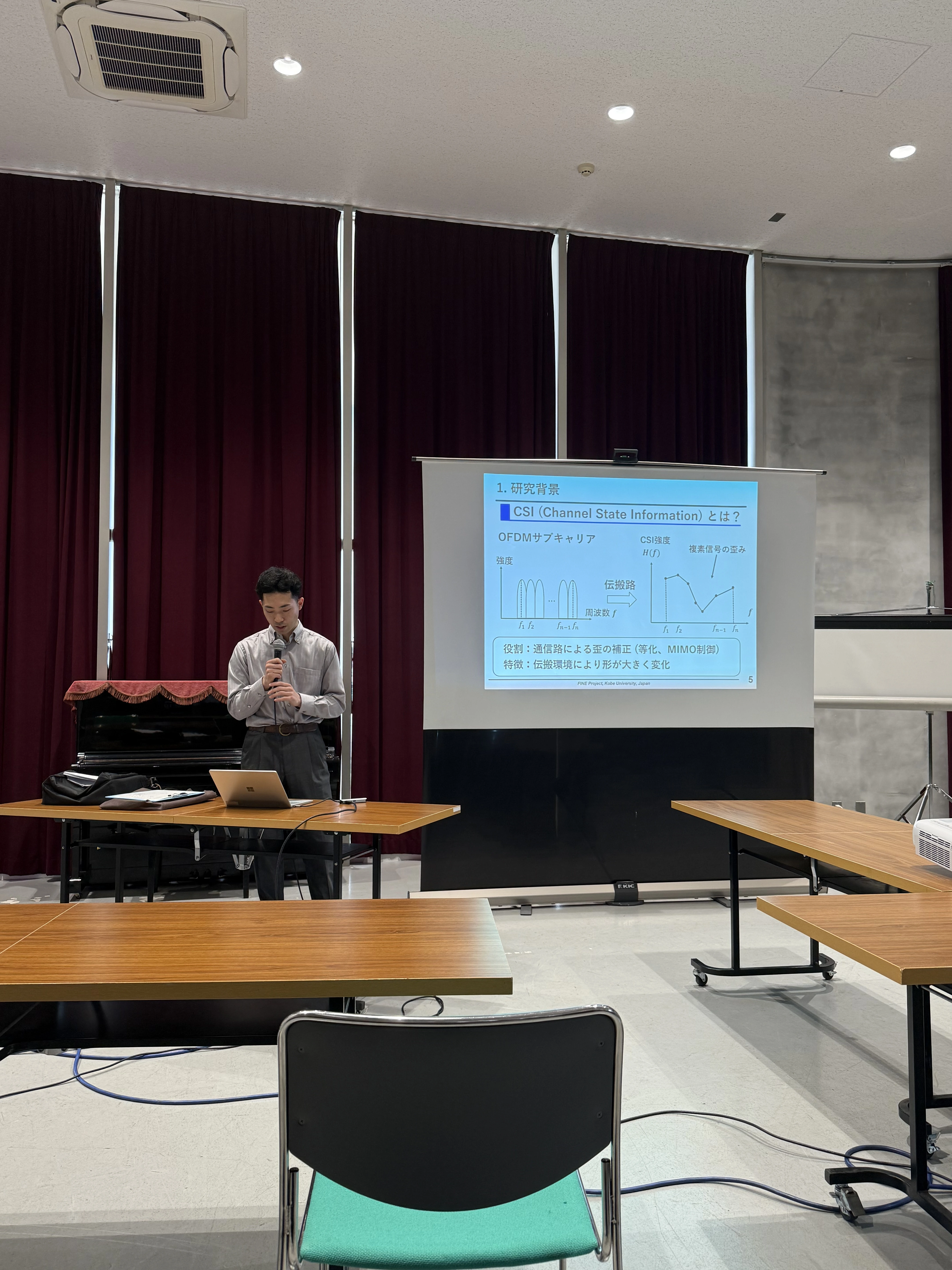 電子情報通信学会にて酒井 達成が研究発表を行いました